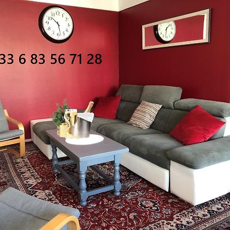 Bedinreims "Burgundy Bottle" 110M2 Exceptional, 4 Chambres Doubles, 2 Bain, Free Park & Wifi, Tout Equipe 외부 사진